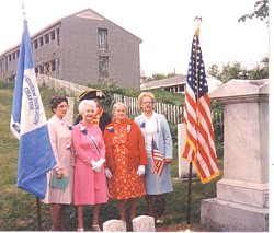 Participants at the Dedication of Catherine Kendall Steele DAR Marker