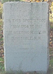 Old Meeting House Marker
